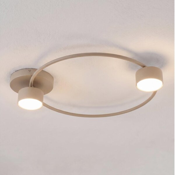 Plafoniera LUCIO 2xGX53/10W/230V beige