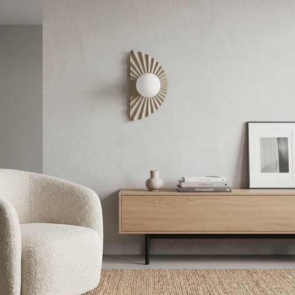Lampada da parete FLORA 1xG9/8W/230V beige
