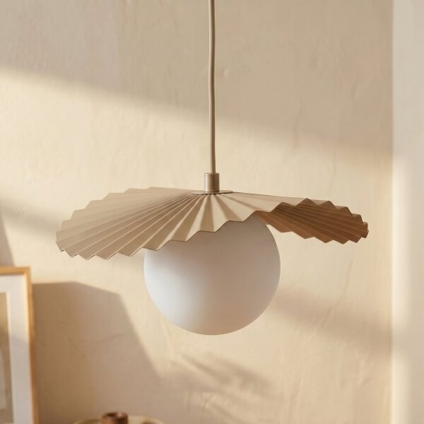 Lampadario a cavo FLORA 1xG9/8W/230V beige