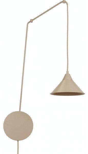 Lampadario a sospensione con cavo ABRAMO 1xE27/15W/230V beige