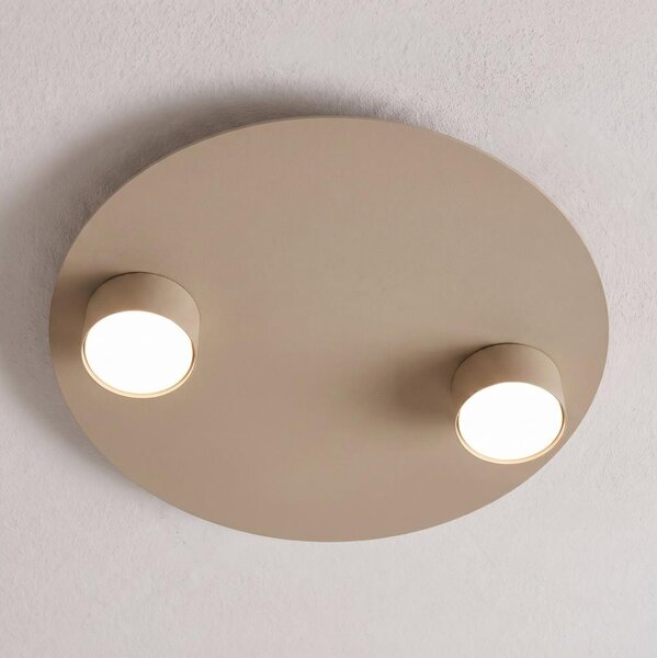 Plafoniera BOLX 2xGX53/10W/230V beige