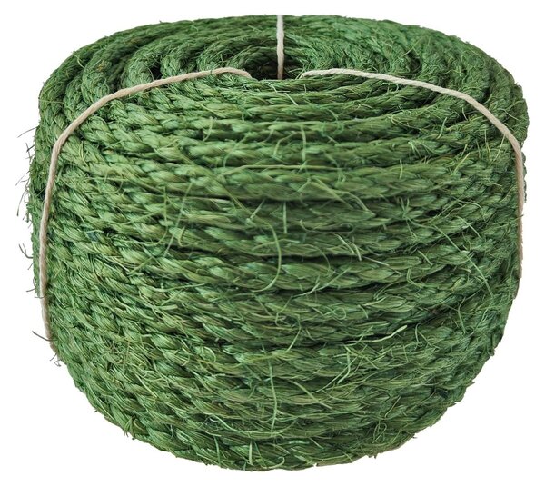 Spago di sisal naturale per tiragraffi per gatti, 6 mm x 30 metri