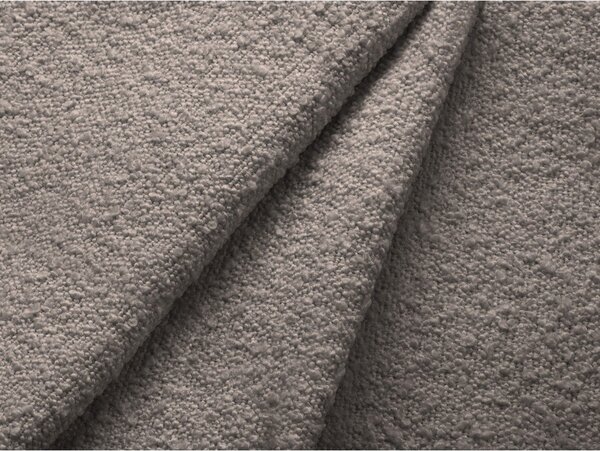 Divano grigio con rivestimento in bouclé 208 cm Poppy – Micadoni