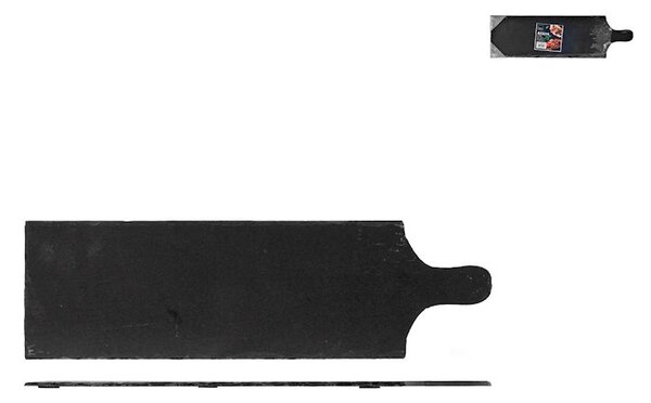 Tagliere rettangolare 1 manico in ardesia cm 53,5x16