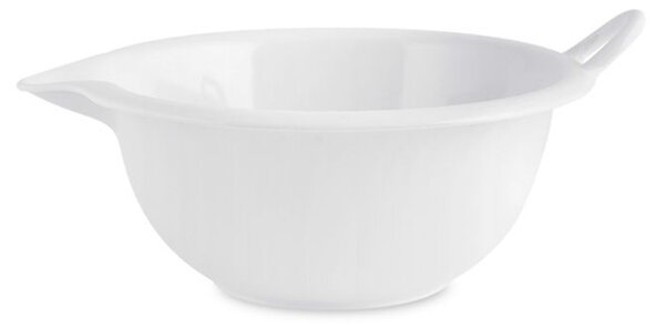 Set 3 mixing bowl 100% in melamina bianca capacità lt 2,9 diametro cm 26