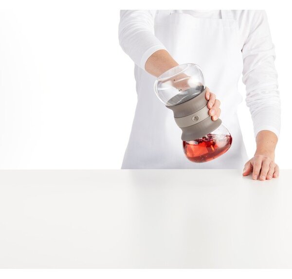 Teiera marrone chiaro in vetro con filtro 500 ml – Lékué