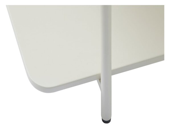Tavolino da salotto grigio chiaro in metallo 55x110 cm Yuba – Unique Furniture