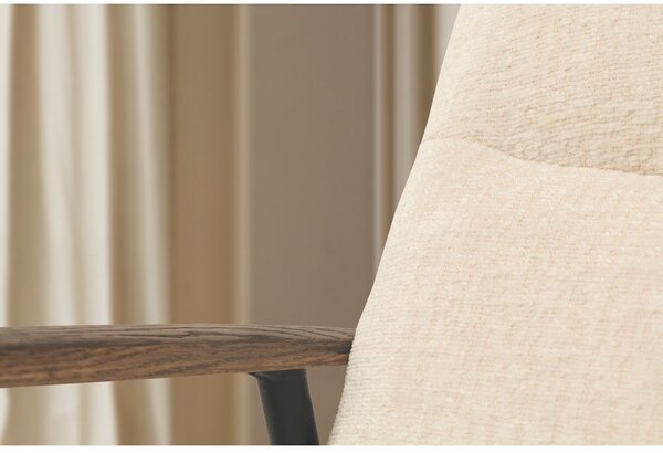 Poltrona beige Dunia – Marckeric