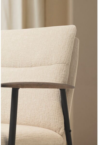 Poltrona beige Dunia – Marckeric