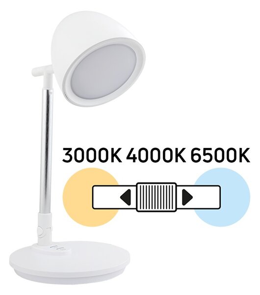 Lampada da tavolo LED 8W Touch Dimmerabile e CCT