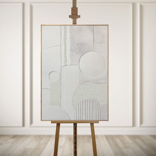Quadro con elementi dipinti a mano 70x100 cm Lan 3D Illusion – Styler