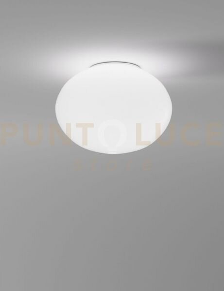 Lucciola plafoniera applique p bianco satinato e bianco opaco 1 luc