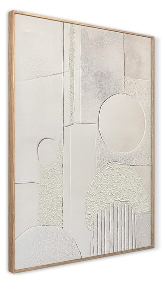 Quadro con elementi dipinti a mano 70x100 cm Lan 3D Illusion – Styler