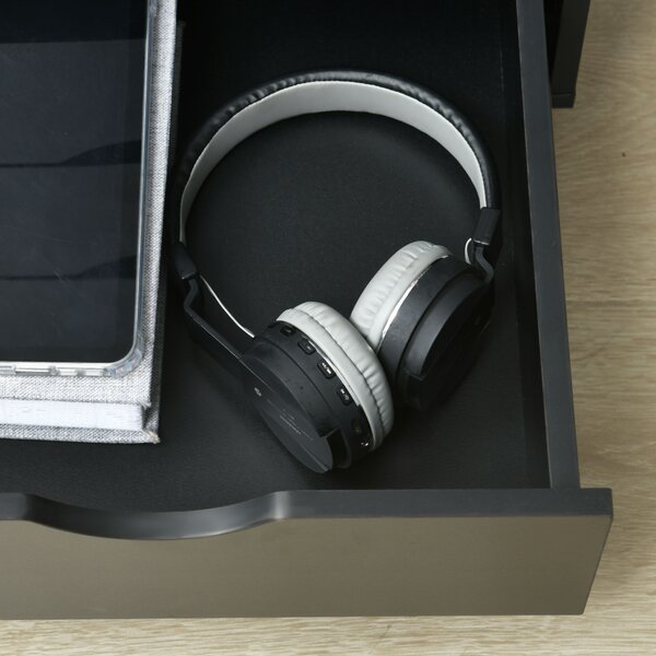 HOMCOM Cassettiera Ufficio con Ruote e 5 Cassetti Archivio Mobile, per Studio Salotto 40x40x67 cm Nero | Aosom Italy