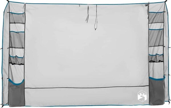 Organizzatore da Tenda Appeso Grigio e Blu 320 x 182 cm Oxford