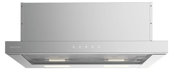 Cecotec Bolero Flux Tlt 604000 Cappa telescopica 60 cm argento taglia unica / spina UE 220 V argento taglia unica