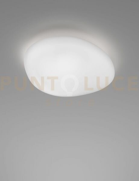 Neochic plafoniera applique g bianco satinato e bianco opaco 2 luci