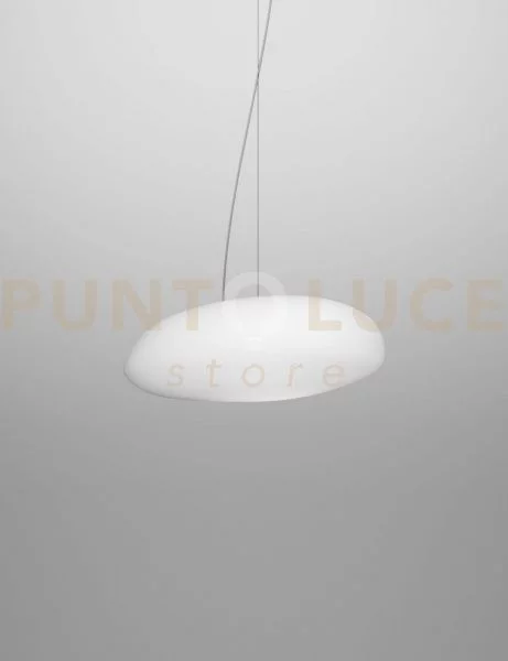 Neochic sospensione m bianco satinato e bianco opaco 2 luci attacco