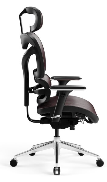 Sedia ergonomica Diablo V-Commander: Nero e Bordeaux