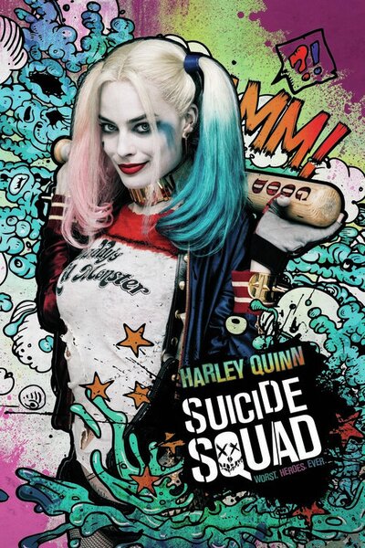 Stampa d'arte Suicide Squad - Harley, (26.7 x 40 cm)