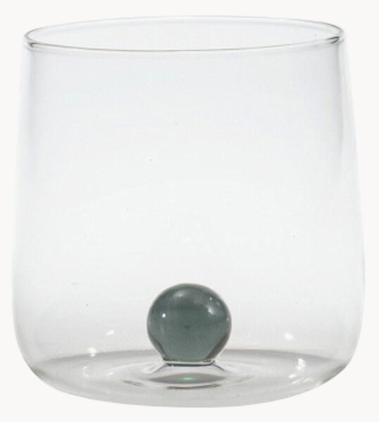 Set di 6 bicchieri in vetro soffiato borosilicato Bilia