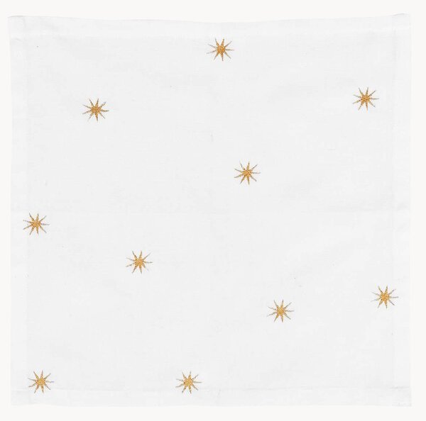 Set di 2 tovaglioli in cotone Stars