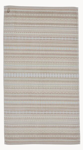 Asciugamano in velluto e spugna Geometric Print
