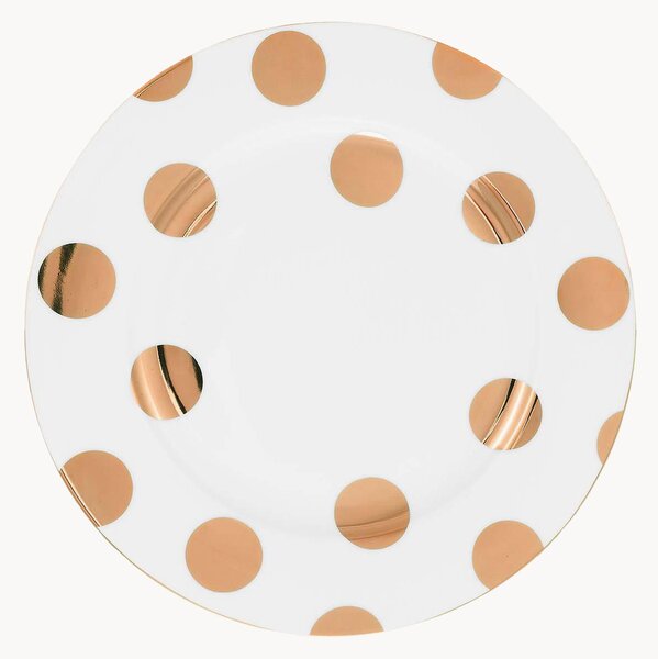 Set di 6 piatti da colazione Dots