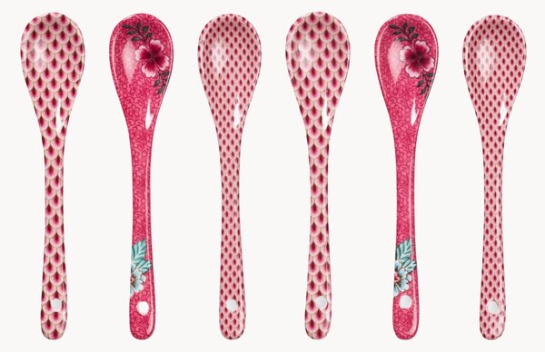 Set di 6 cucchiaini Oriental Flower