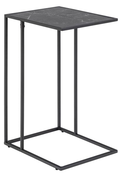 Tavolino con piano effetto marmo 43x35 cm Infinity – Actona