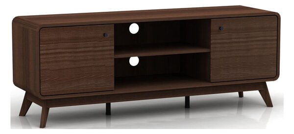 Mobile TV marrone effetto noce 140x53 cm Cassie - Støraa