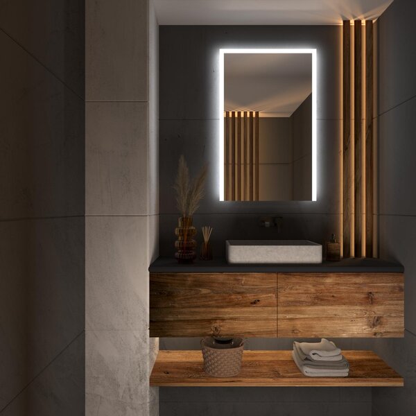 Specchio con luce LED F3