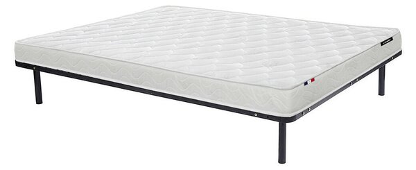 Set rete con doghe + materasso in schiuma ZEUS di YSMÉE - 15 cm sp. - 140 x 190 cm