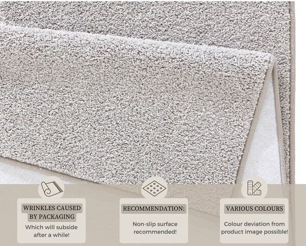 Tappeto grigio chiaro , 80 x 150 cm Pure - Hanse Home