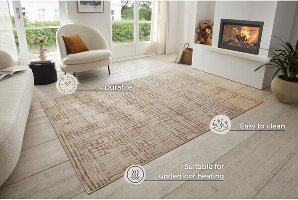 Tappeto marrone/beige 160x235 cm Terrain – Hanse Home