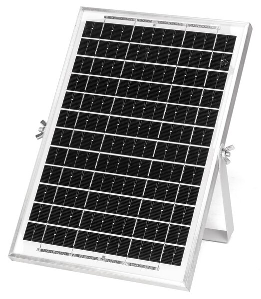 Faro Led 50W Nero con pannello solare IP66 CCT temperatura colore regolabile Dimmerabile con telecomando e crepuscolare Aigostar
