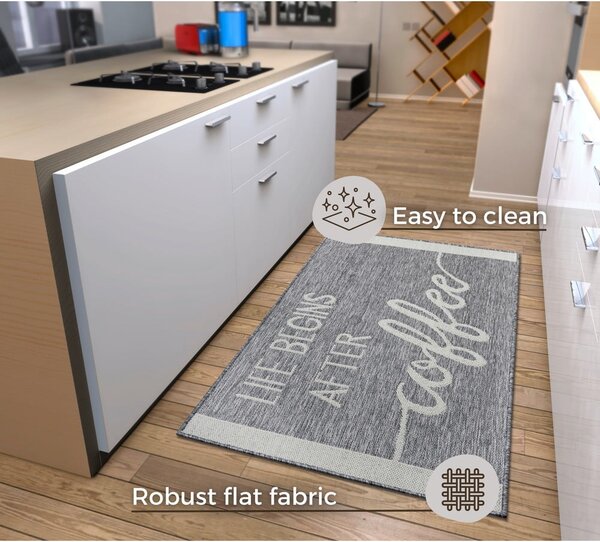 Tappeto grigio 92x150 cm Cucina – Hanse Home