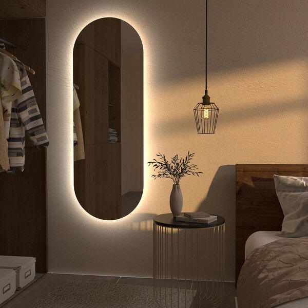 Specchio atipico con luce LED G3