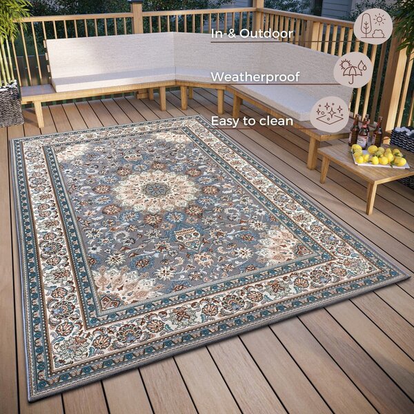 Tappeto grigio per esterni 80x165 cm Kadi - Hanse Home