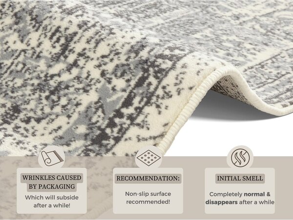 Tappeto grigio e crema Celebration , 120 x 170 cm Plume - Hanse Home