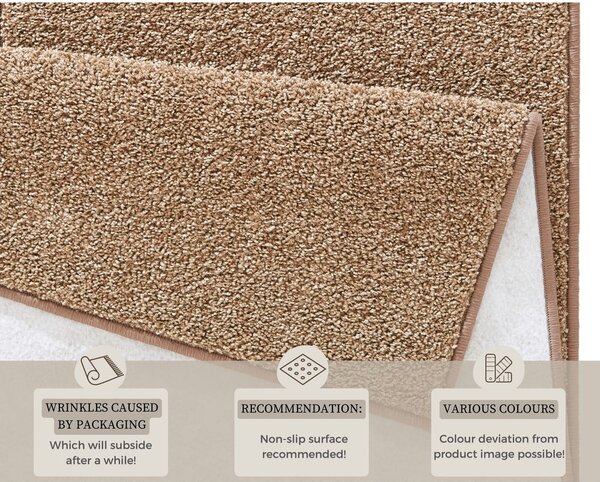 Runner marrone , 80 x 300 cm Pure - Hanse Home