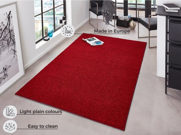 Tappeto rosso , 160 x 240 cm Pure - Hanse Home