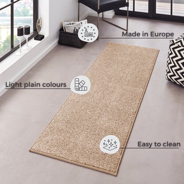 Runner beige , 80 x 200 cm Pure - Hanse Home