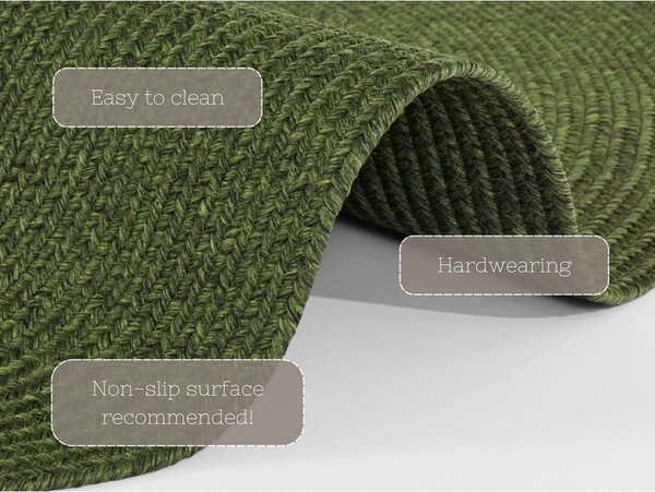 Tappeto verde rotondo per esterni ø 150 cm - NORTHRUGS