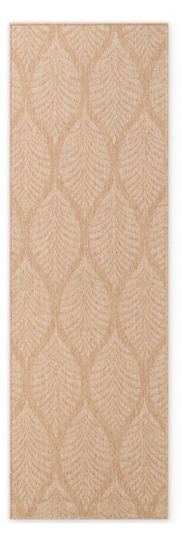 Passatoia da interno ed esterno beige/avorio 80x250 cm Duet Liora – NORTHRUGS