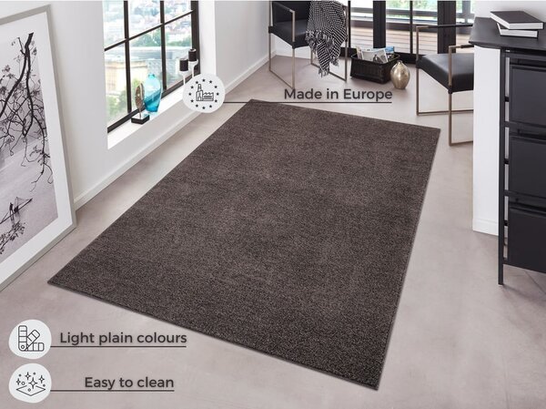 Tappeto grigio antracite , 140 x 200 cm Pure - Hanse Home