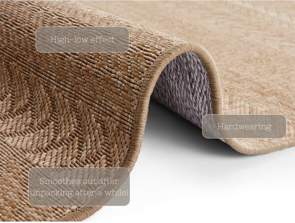 Tappeto marrone per esterni , 80 x 150 cm Granado - NORTHRUGS
