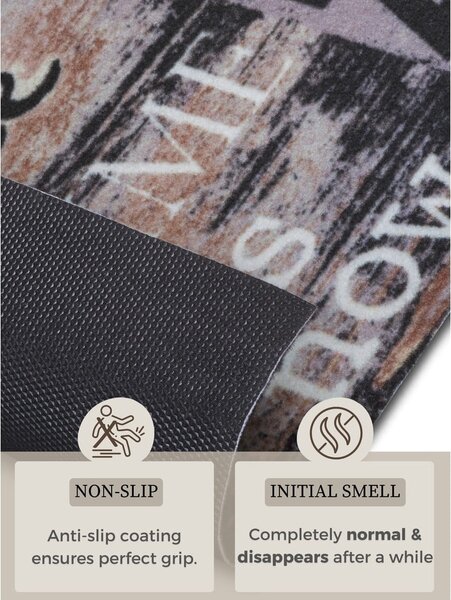 Tappeto marrone 50x150 cm Enjoy Coffee Break - Hanse Home