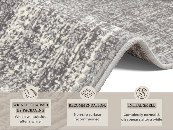 Tappeto grigio Celebration , 80 x 150 cm Elysium - Hanse Home