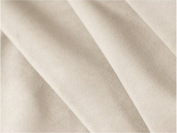 Letto matrimoniale imbottito beige con contenitore con griglia 200x200 cm Kelp - Micadoni Home
